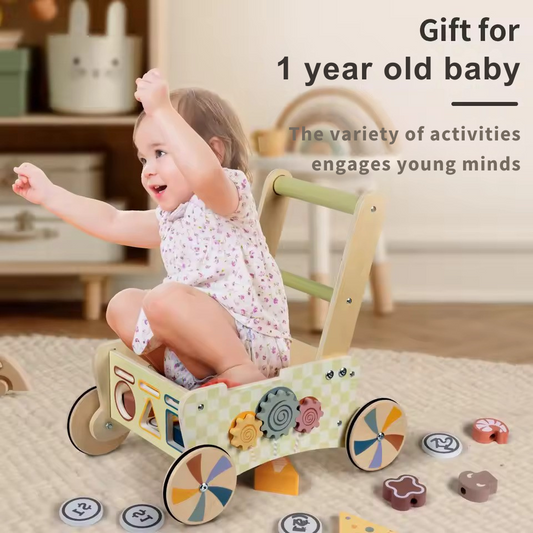 Wooden Baby Push Walker