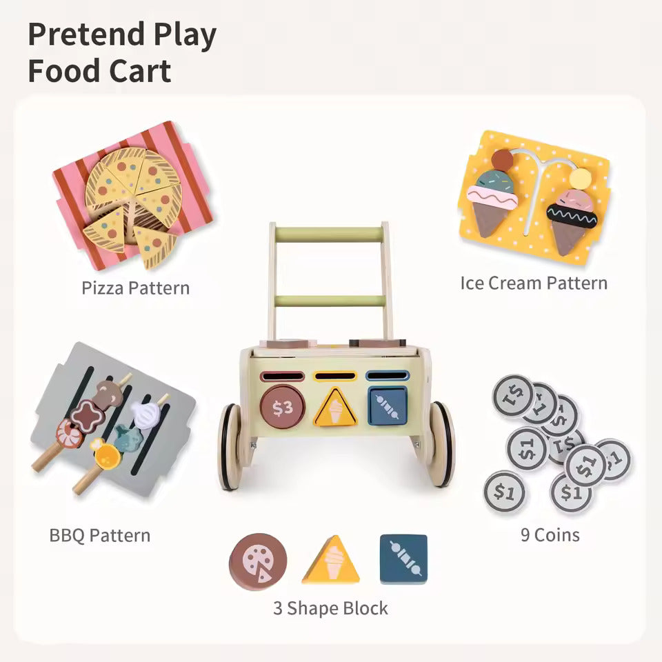 Wooden Baby Push Walker