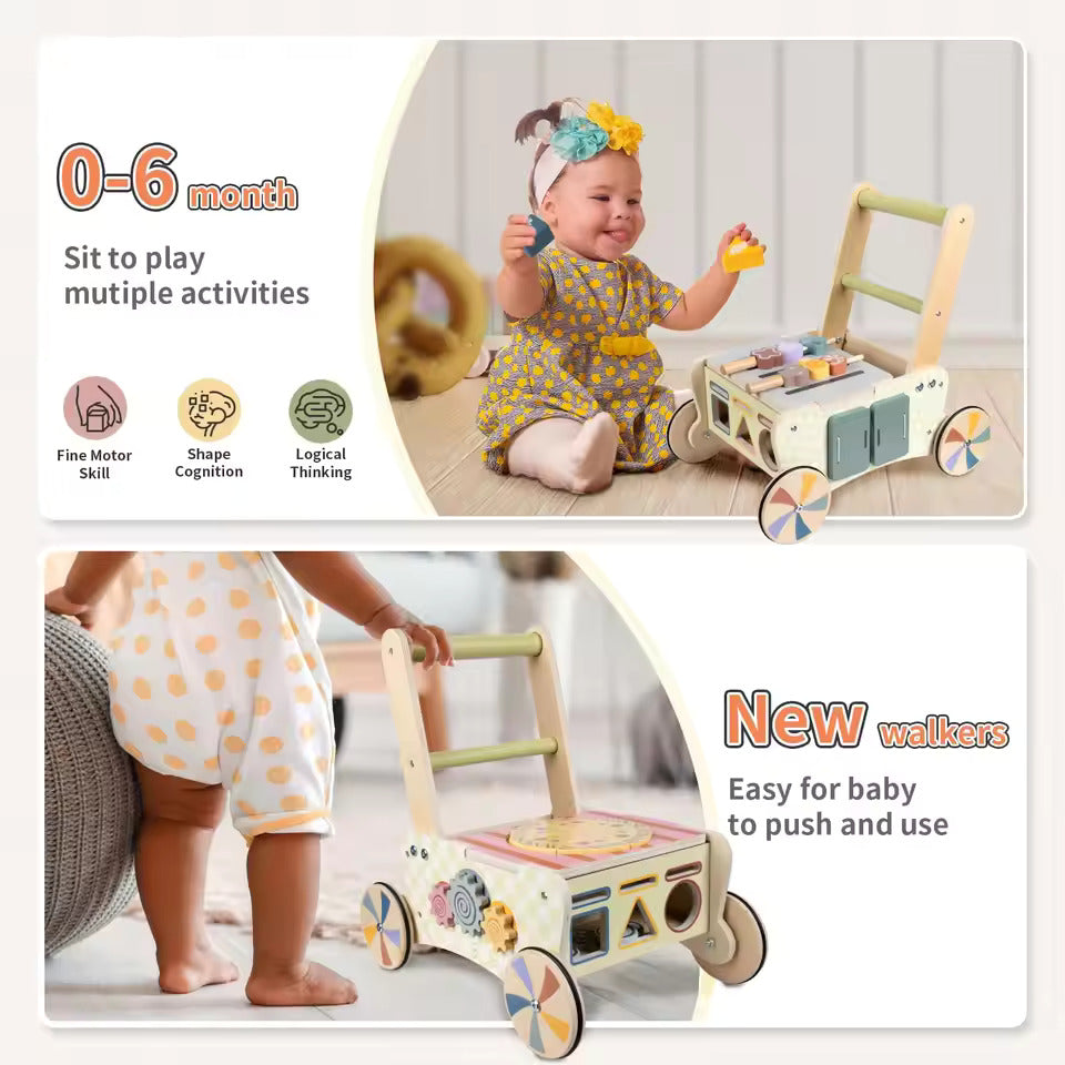 Wooden Baby Push Walker