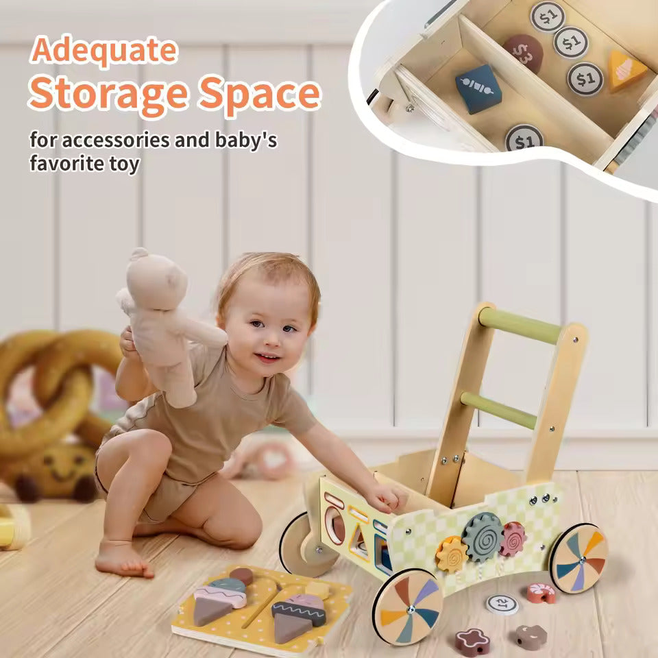 Wooden Baby Push Walker