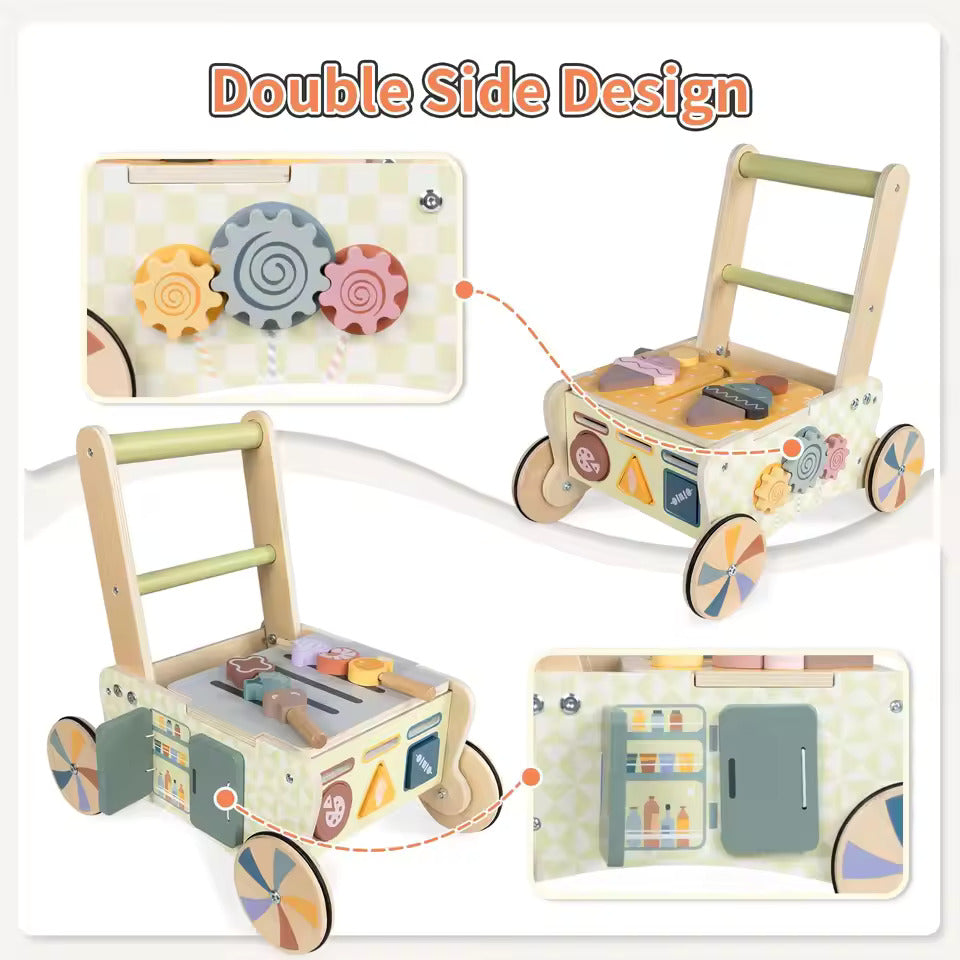 Wooden Baby Push Walker
