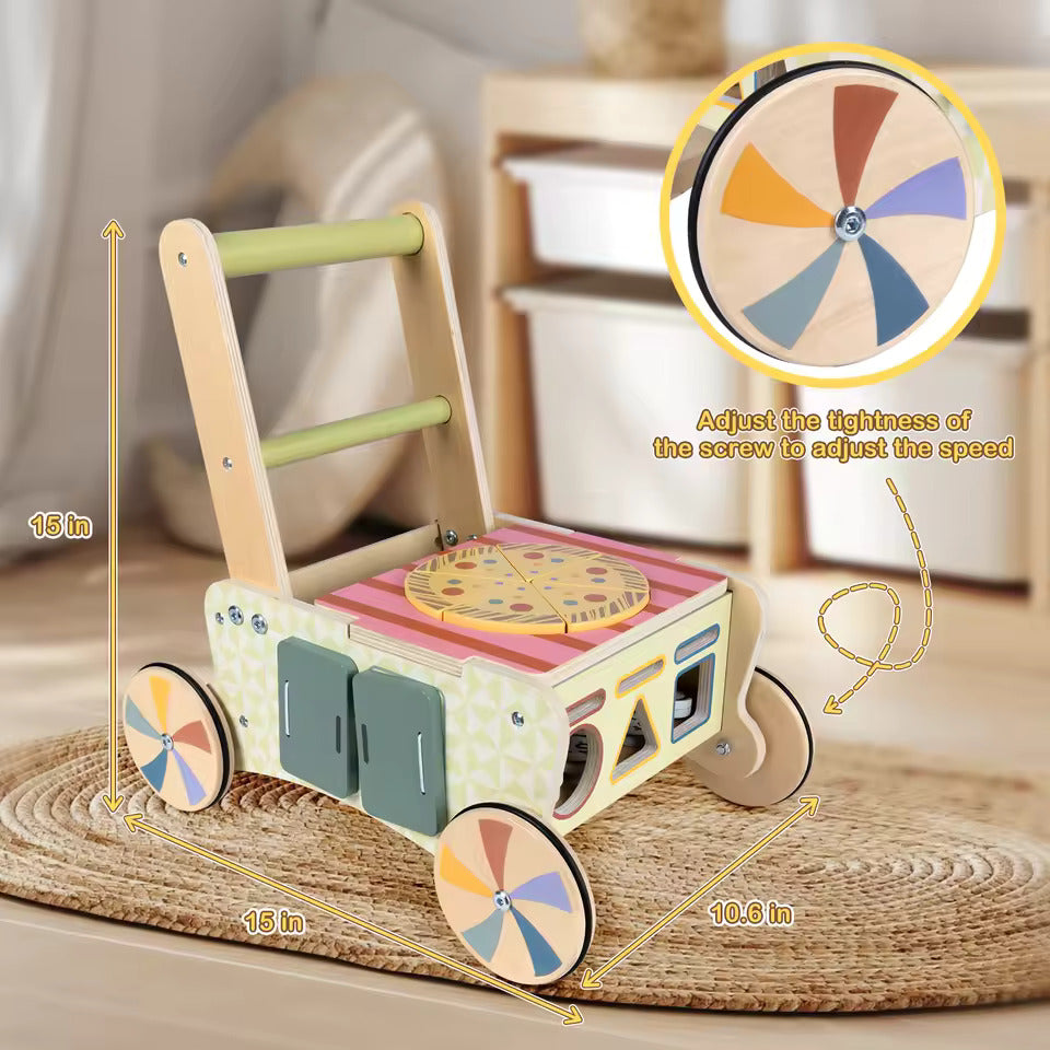 Wooden Baby Push Walker